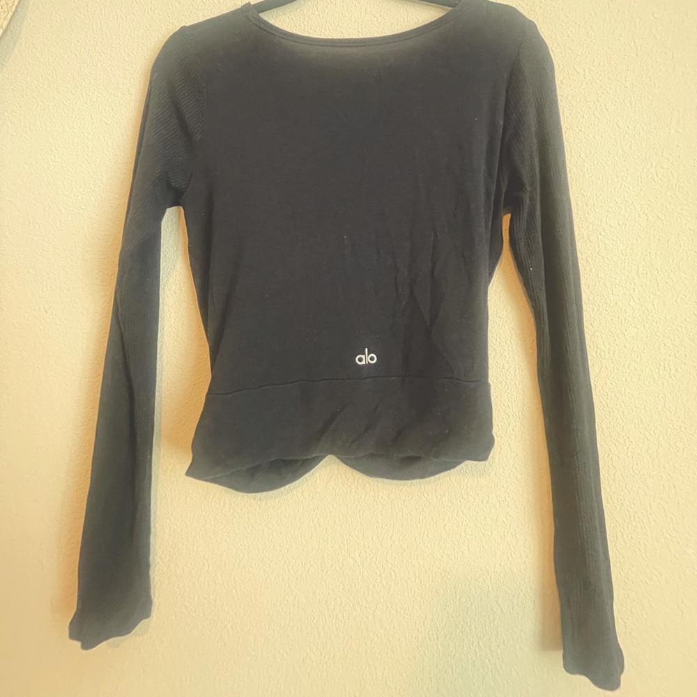 Alo black long sleeve